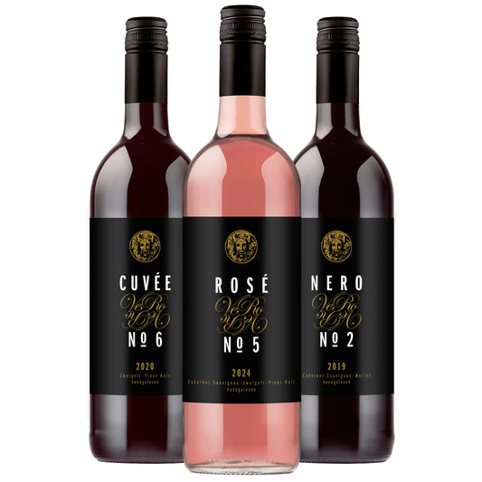Cuvée, Nero und Rosé aus Gumpoldskirchen, Thermenregion. VeRo – handgelesene Weine aus Niederösterreich.