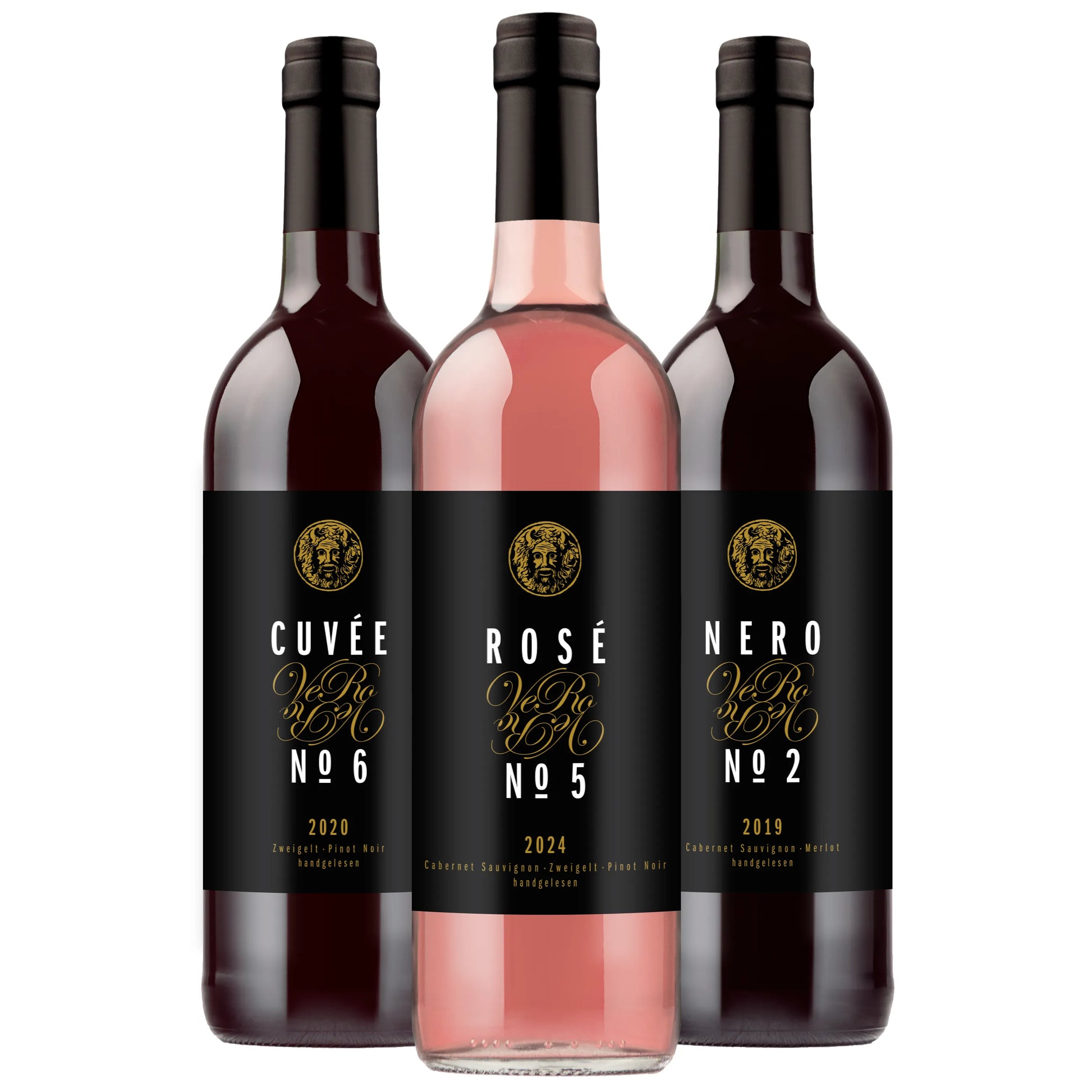 VeRo Trio – Cuveé, Nero und Rosé