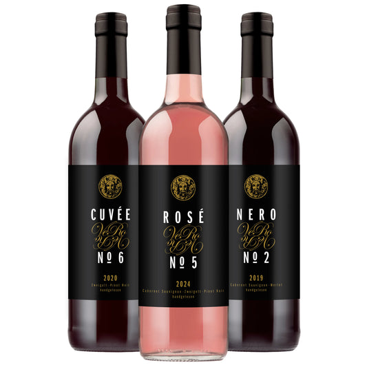 VeRo Trio – Cuveé, Nero und Rosé